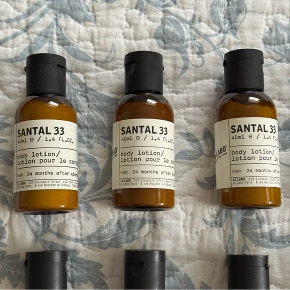 Le Labo Santal 33 Body Lotion Mini Size, Lot of 15 - Picture 2 of 7
